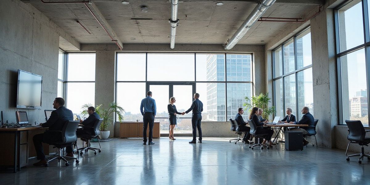 Dallas business expansion showing new commercial building under construction representing major long-term investment